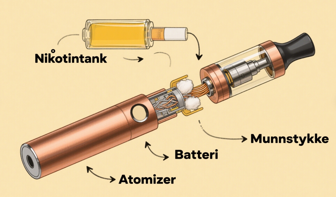 En nybegynnerguide til e-sigaretter: Slik velger du riktig utstyr for en god start