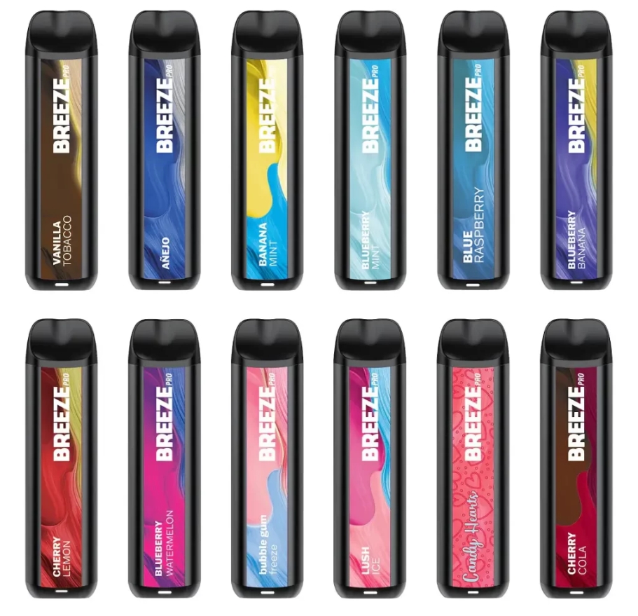 Breeze Pro 2000 Puffs Vape - jordb&aelig;r fersken mynte: En Frisk og Forf&oslash;rende Vapeopplevelse