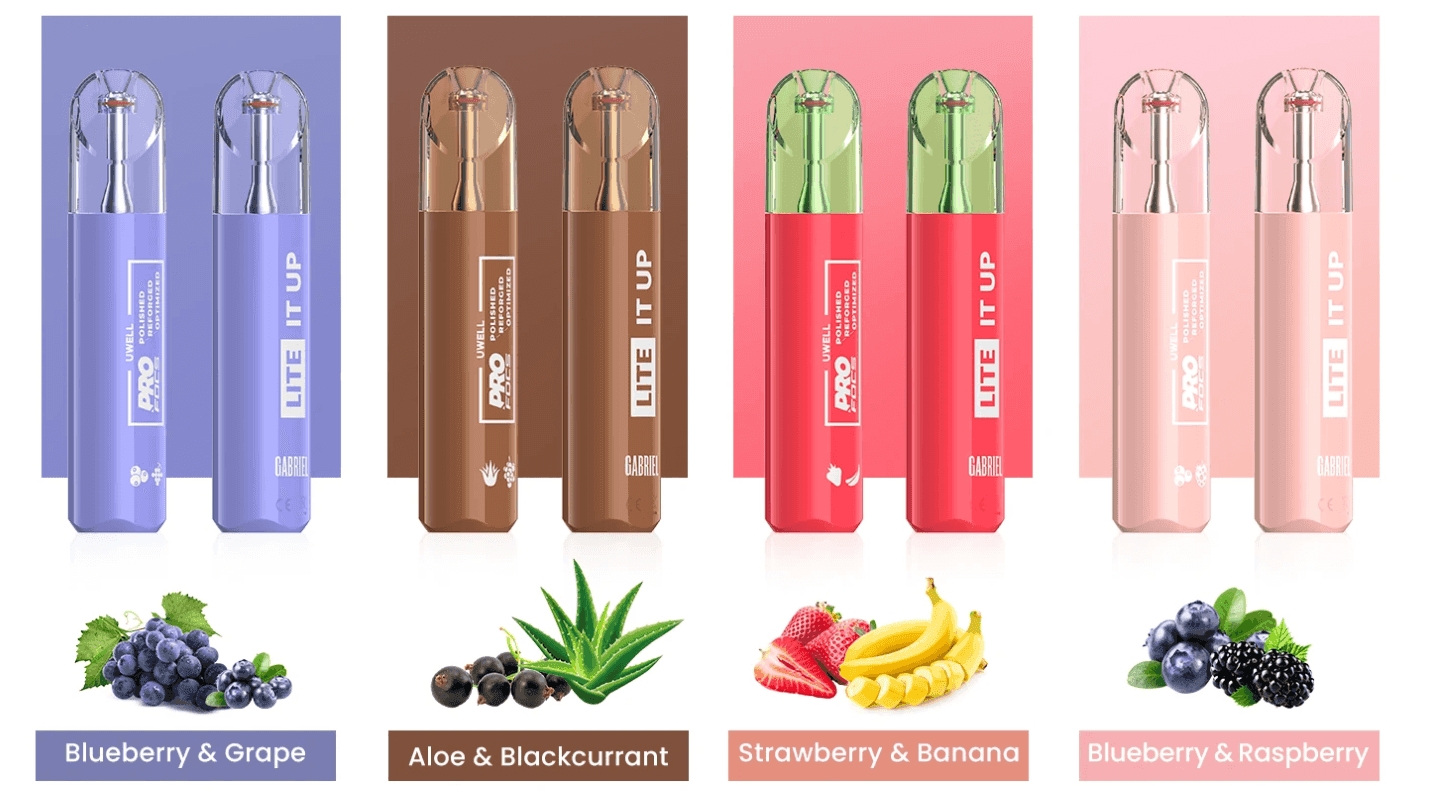 UWELL GABRIEL PEACE engangs vape &ndash; bl&aring;b&aelig;r bringeb&aelig;r: En smakfull og brukervennlig opplevelse for vape-entusiaster i Norge