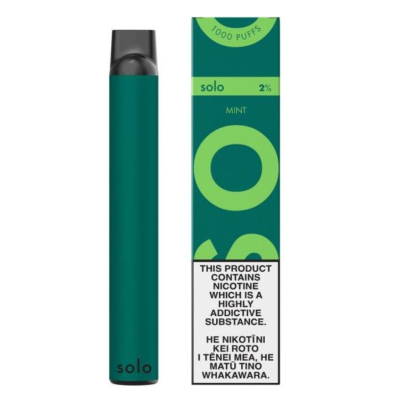 Solo 1000 Puffs engangs vape - mynte: En oppfriskende dampopplevelse i et kompakt format