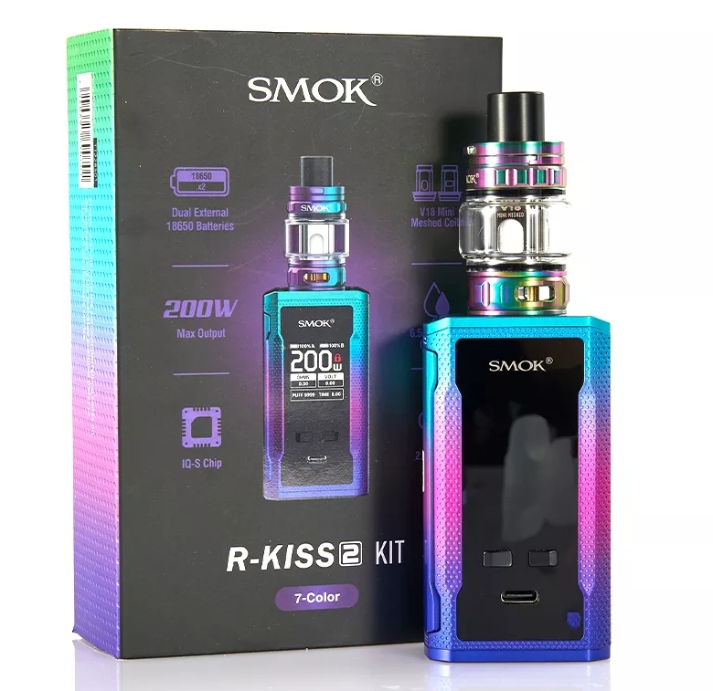 SMOK R-Kiss 2 Vape Kit - 7-farge: En Str&aring;lende Stjerne i Norges Vaping-Verden