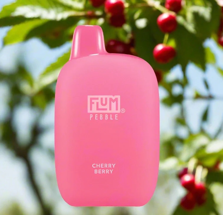 FLUM PEBBLES 6000 Puffs Vape - kirseb&aelig;rb&aelig;r: En Smaksopplevelse Utover Det Vanlige