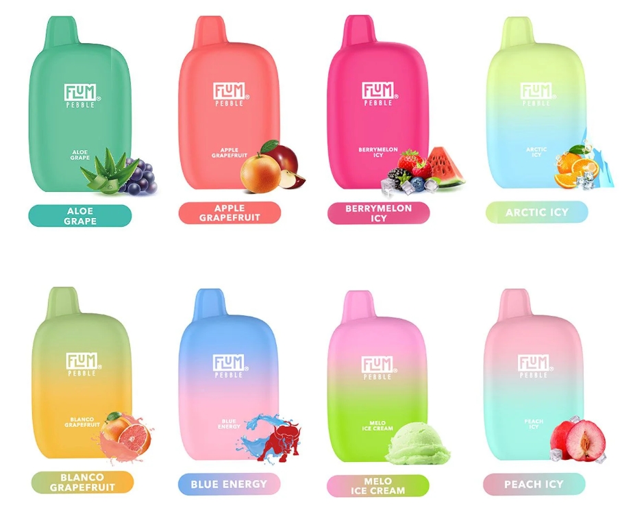 FLUM PEBBLES 6000 Puffs Vape - kirseb&aelig;rb&aelig;r: En Smaksopplevelse Utover Det Vanlige