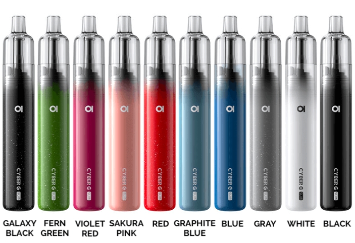 Aspire Cyber G Slim Pod Kit Vape - Bregnegr&oslash;nn: En Stilfull og Brukervennlig L&oslash;sning for Dampere i Norge