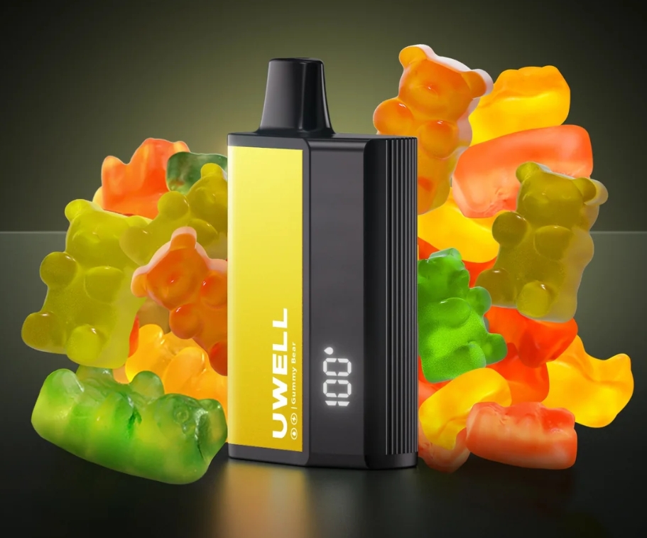 UWELL DL8000 Puffs &ndash; Gummibj&oslash;rn: En eksplosjon av nostalgi med teknologisk presisjon