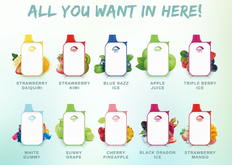 iJOY Bar IC6000 Puffs Vape - Fersken Bl&aring;b&aelig;r: En Smakfull og Stilfull Vapingopplevelse