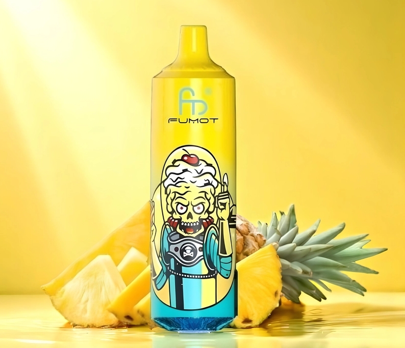 Fumot RandM Tornado 9000 Pro Vape - Ananas: Din Ultimate Smakeksplosjon i Den Norske Kappen