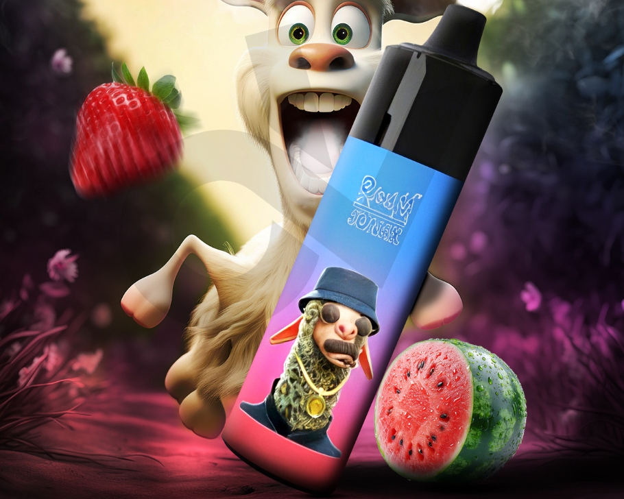 RandM Sunax 21000 Puffs Vape - Jordbær Vannmelon: Din Bærbare Sommerskatt!