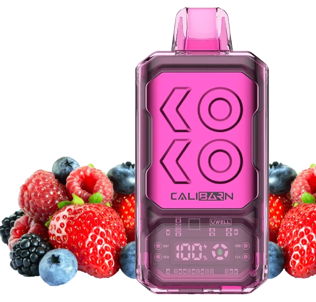 UWELL CALIBURN Bar S18000 Vape med Sprø Bærkirsebær: En Smakfull Revolusjon i Norges Vape-Verden