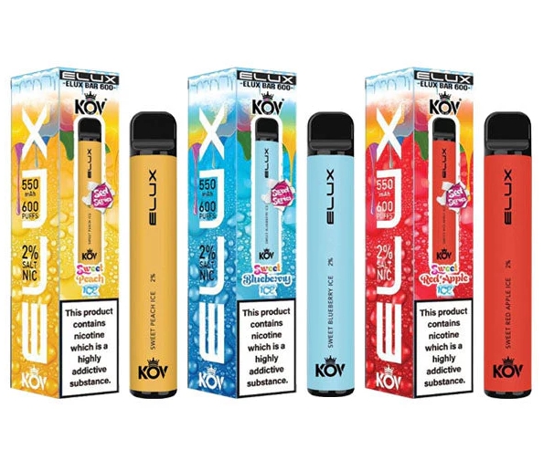 Az Elux Bar 600 Sweet Series Vape - édes barack jég: A Nyári Nap Egy Puffon Belül