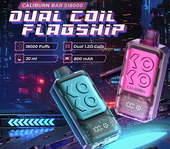 UWELL CALIBURN Bar S18000 Vape med Sprø Bærkirsebær: En Smakfull Revolusjon i Norges Vape-Verden